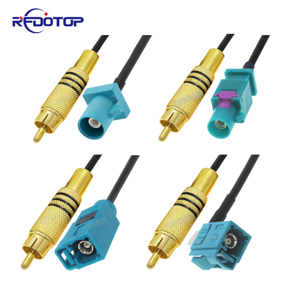 Pi Camera Cable - 1 قطعة RCA ذكر التوصيل إلى