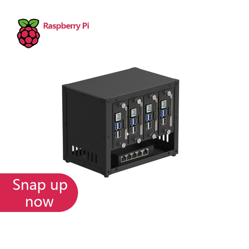 Pi 4 Case - علبة تجميعية لـ Raspberry Pi من