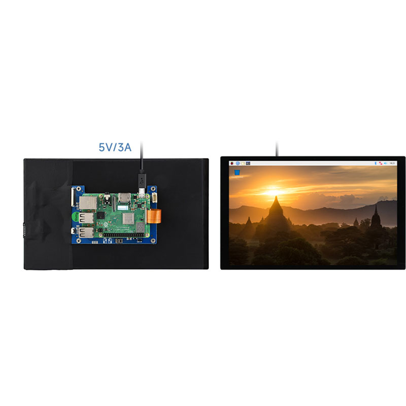 شاشة لمس DSI مقاس 10.1 بوصة لـ - مراجعة Raspberry Pi 5 وسعره