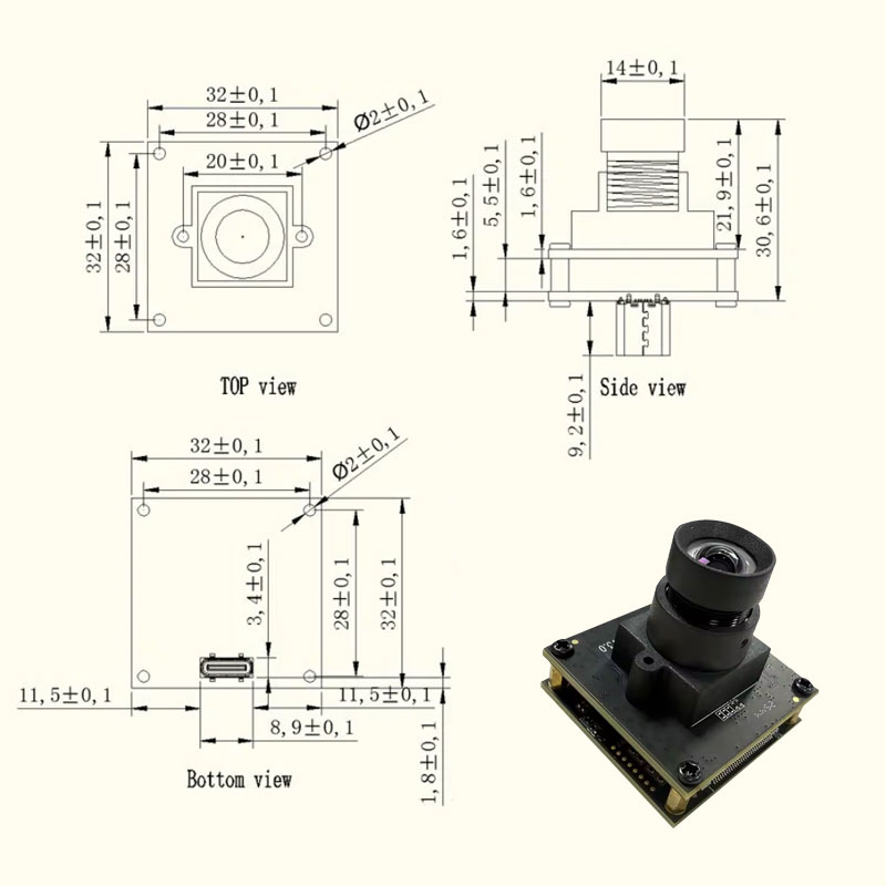 وحدة كاميرا صناعية عالية الدقة - مراجعة Pi Camera Module وسعره