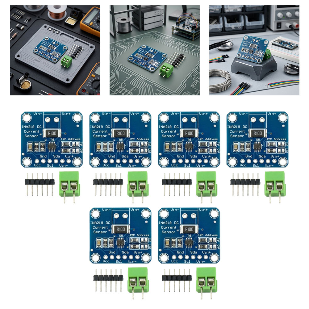 6 قطع من وحدات استشعار التيار  - مراجعة Raspberry Pi Kit وسعره