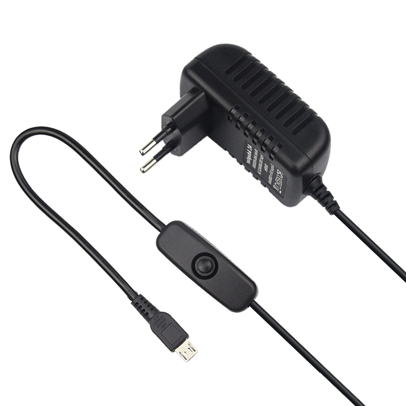 5 فولت 3A التوت بي 3 نموذج B + - مراجعة Pi Power Supply وسعره
