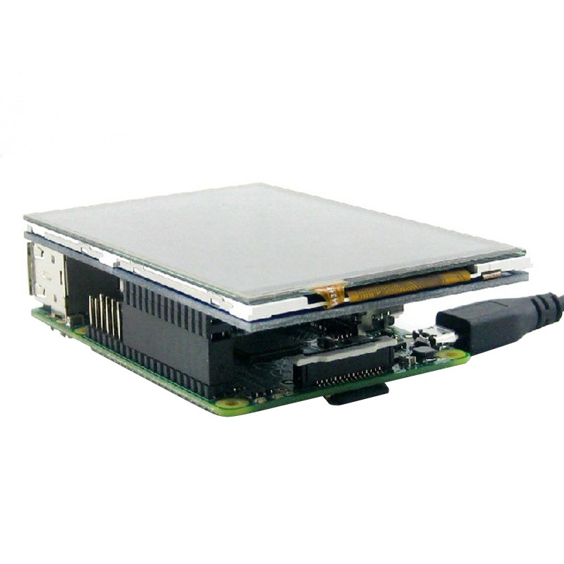 شاشة عرض LED TFT تعمل باللمس م - مراجعة Pi Display وسعره