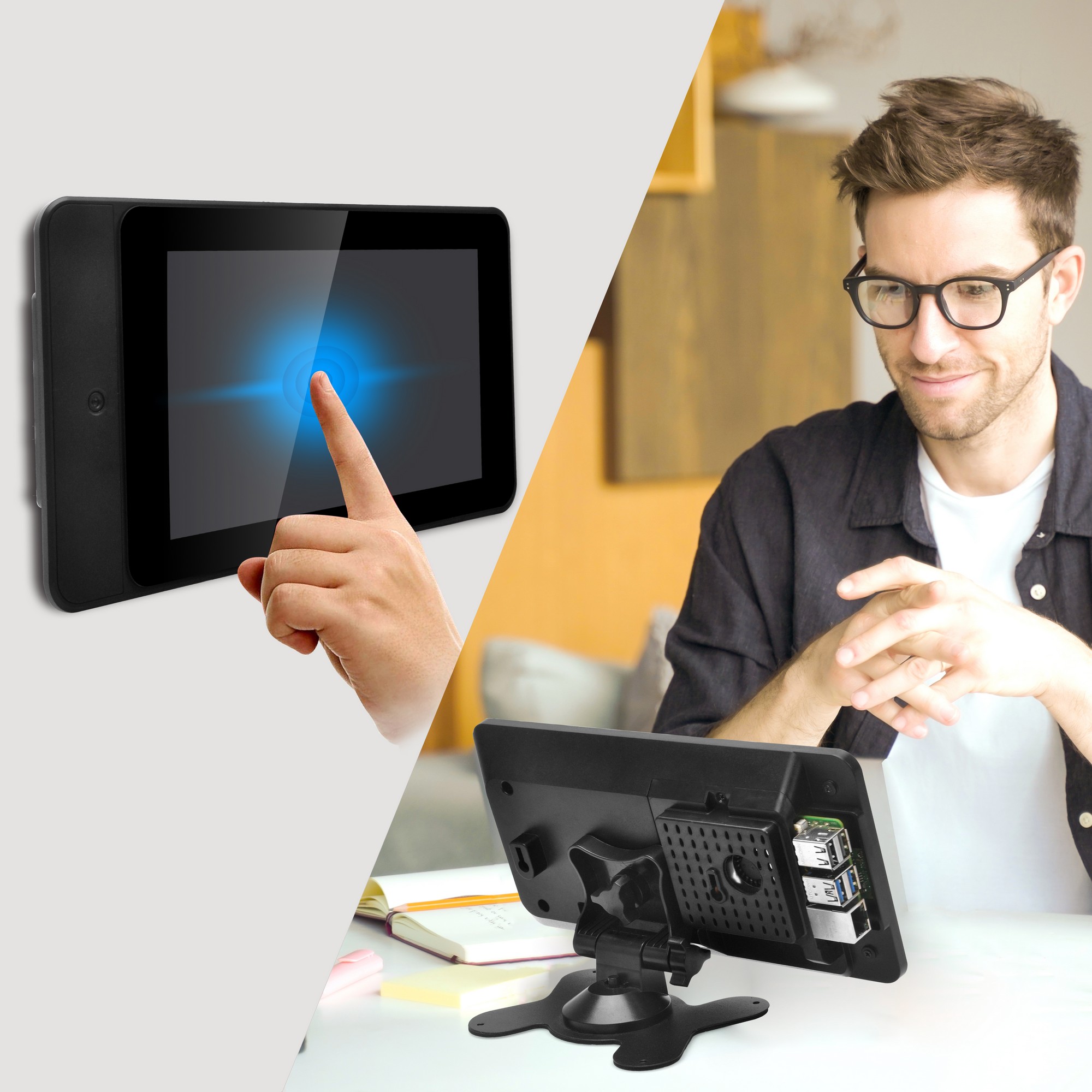 حافظة OSOYOO PiStudio لـ Raspb - مراجعة Pi 4 Case وسعره