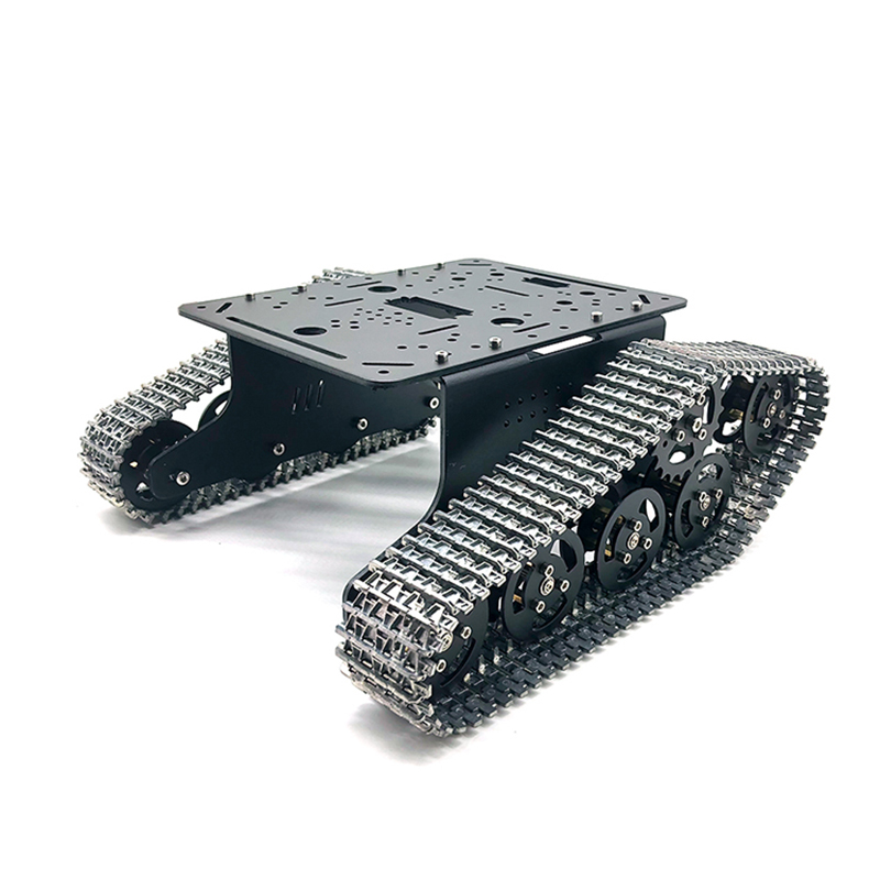 هيكل دبابة معدني بدفع ثنائي مع - مراجعة Raspberry Pi Kit وسعره
