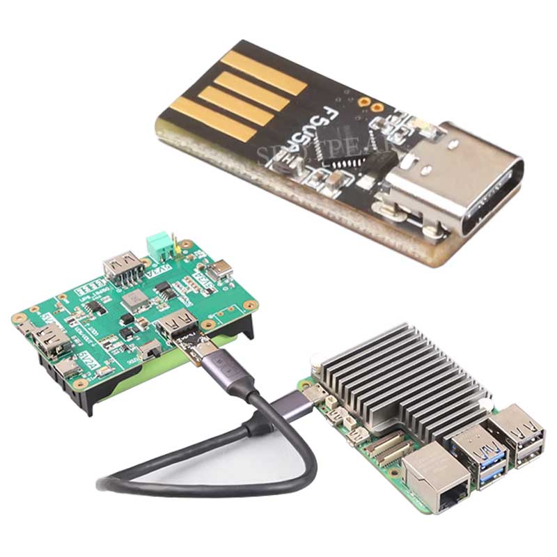 محول طاقة USB A/C صغير من نوع  - مراجعة Pi Power Supply وسعره