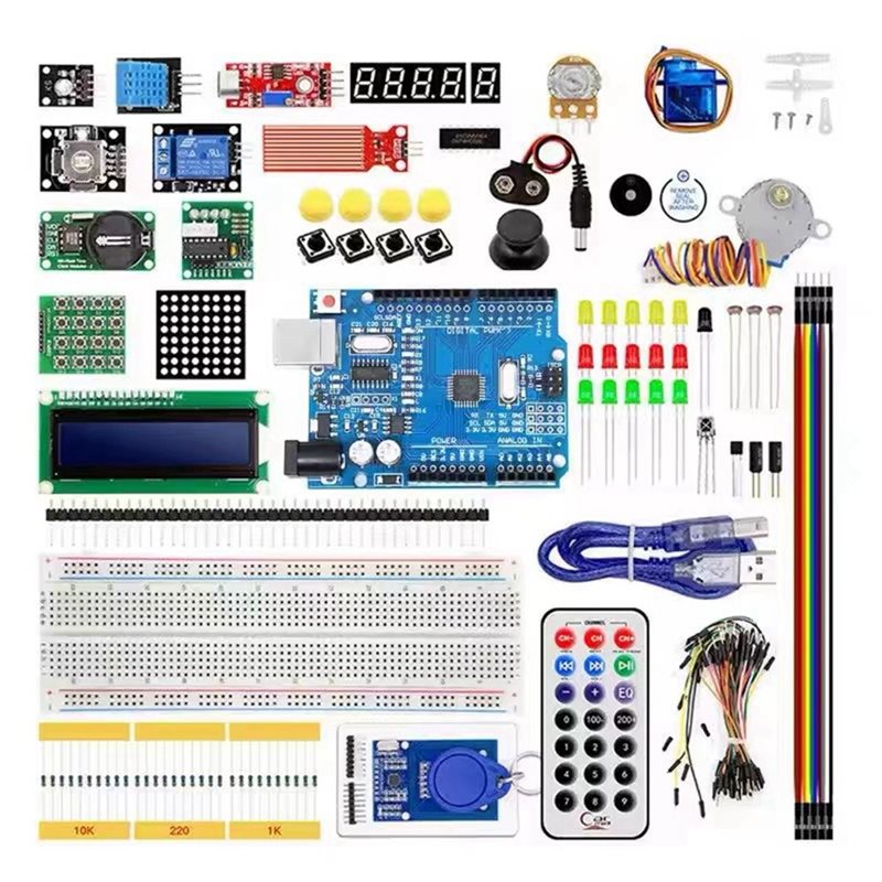 مجموعة أدوات ABDE-RFID للمبتدئ - مراجعة Arduino Kit وسعره