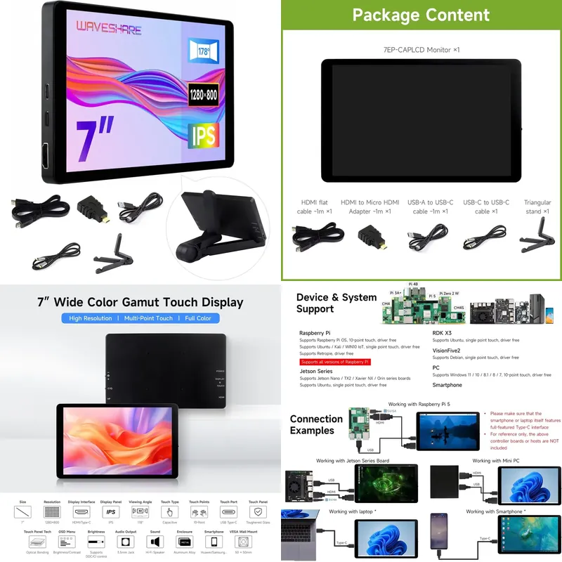شاشة لمس سعوية من Aismartlink  - مراجعة Raspberry Pi وسعره