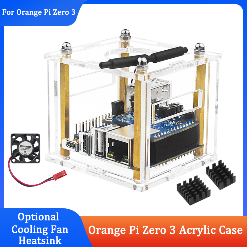 حافظة أكريليك لـ Orange Pi Zer - مراجعة Pi Cooler وسعره