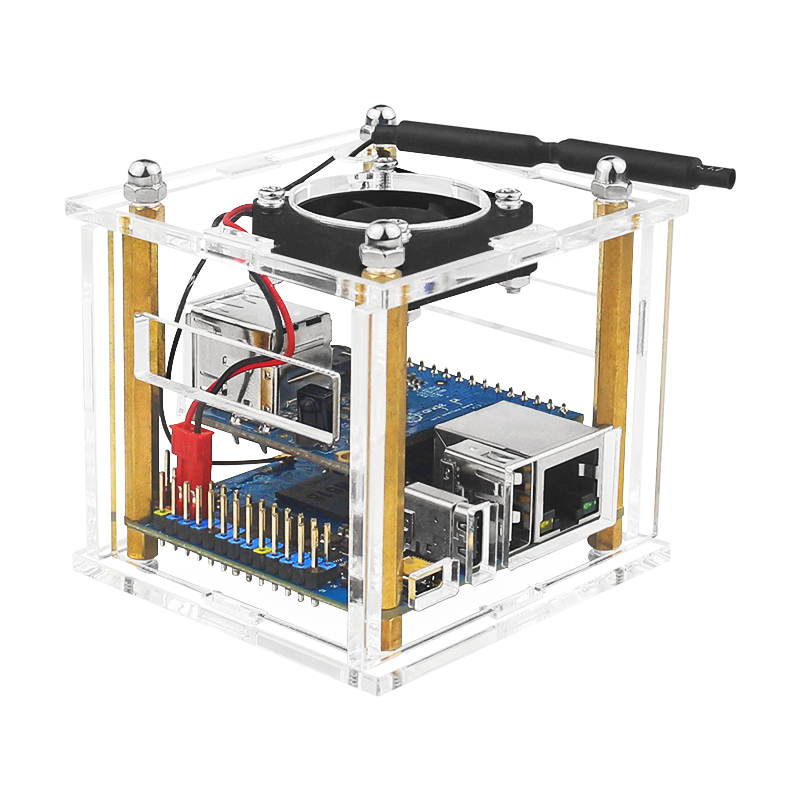 حافظة أكريليك لـ Orange Pi Zer - مراجعة Pi Cooler وسعره