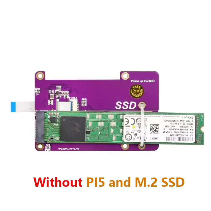 لوح توسعة التوت Pi 5 ، PCIe إل - مراجعة Pi 5 Case وسعره
