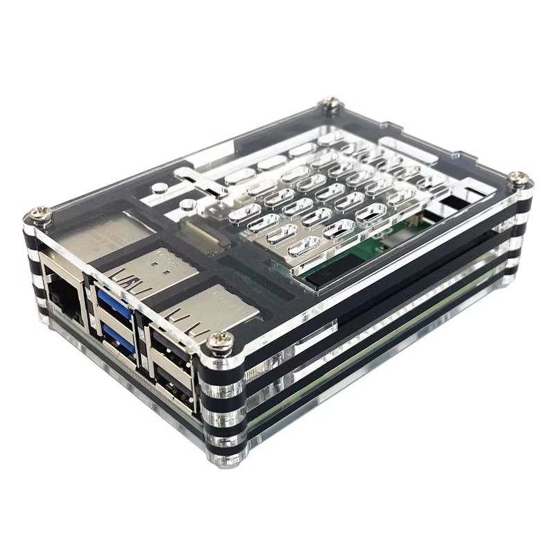 علبة أكريليك Pi 5 من Raspberry - مراجعة Pi 5 Case وسعره
