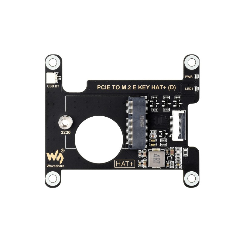 Waveshare PCIe To M.2 E KEY HA - مراجعة Raspberry Pi 5 وسعره