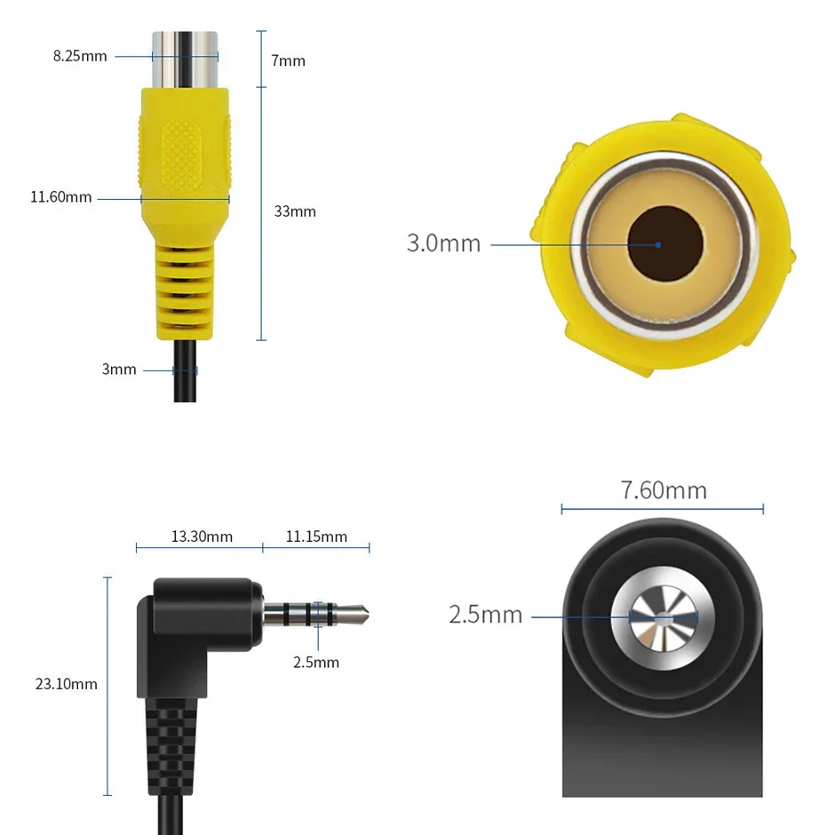 محول كابل فيديو AV، قابس ذكر A - مراجعة Pi Camera Cable وسعره