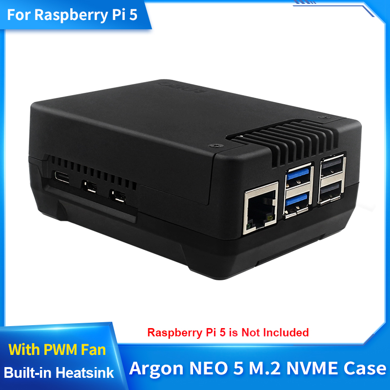 حافظة Argon NEO 5 M.2 NVME PCI - مراجعة Pi Cooler وسعره